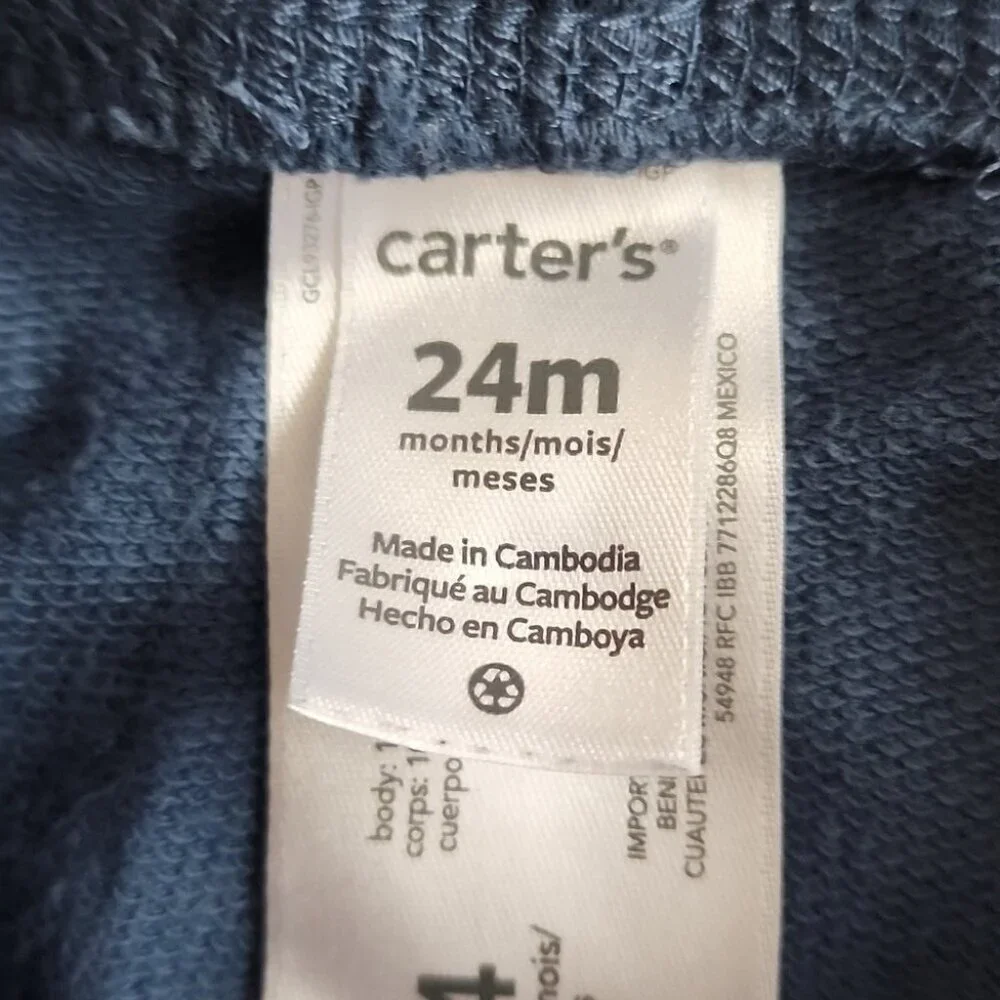 Carter's joggers pants size 24 months